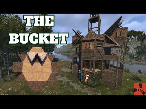 THE BUCKET: 1 X 1 Solo/Duo Stability Bunker Base with Vending Machine & Oil Refinery