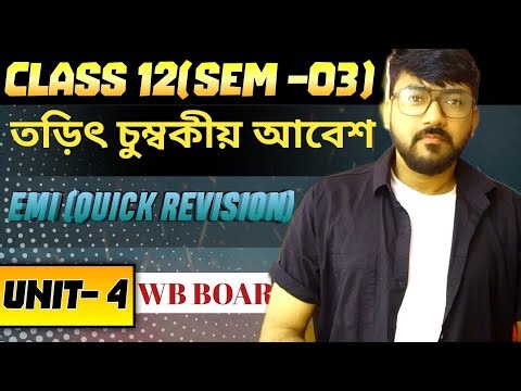 Electromagnetic Induction | Class 12 Physics | WBCHSE | JEE & NEET Preparation