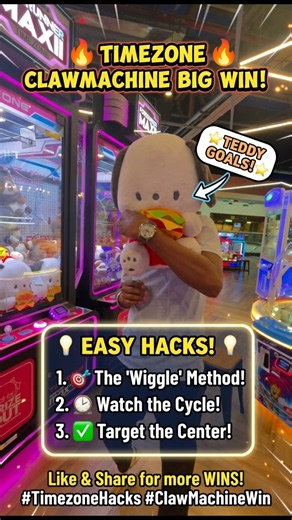 🔥 TIMEZONE CLAW MACHINE BIG WIN! 🤩