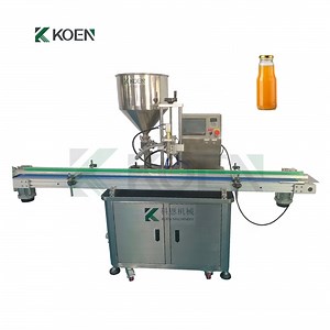 [Hot Item] Straight Line Honey Cream Ointment Plastic Bottle Paste Filling Machine