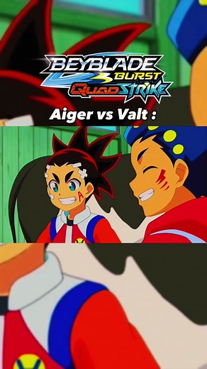 Beyblade Burst Quadstrike Ultimate Battle: Valt vs Aiger