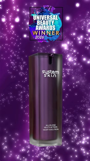 SYSTEM SKIN | Integrative Rejuvenation Skincare on Instagram: "🙌 We’ve spent decades watching the beauty industry chase the next miracle molecule, the next delivery system, the next “hope in a bottle”. Another serum. Another promise. Another letdown. Out of over 700 entries worldwide, @systemskin SYSTEM SKIN just won Best Night Treatment at the Universal Beauty Awards. 🎉 And it’s all because instead of seeing skin like a surface to be fixed, we approached it as a system to be opt