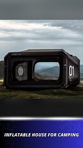 This inflatable house offers quick comfort for your camping adventures. | Startup Selfie