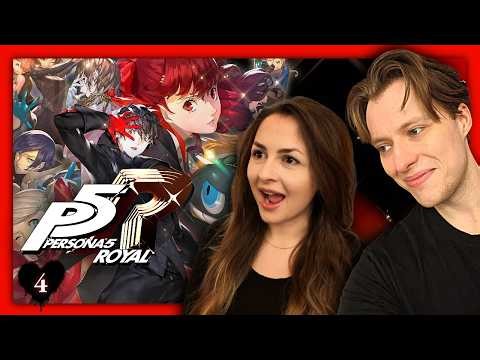 Finishing Our FIRST DUNGEON in Persona 5 Royal | Blind Playthrough (Pt 4)