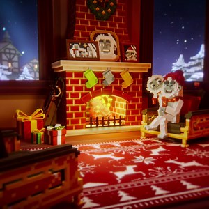 3K views · 11 reactions | Cozy December rewards are live in The Sandbox  Avatar Owners get Cozy Cub, your shoulder sidekick from the Yeti family. LAND Owners get the Yeti Family Hearth, a winter fireplace for your home Claim yours now  https://tsbga.me/4iHKEgB | The Sandbox | Facebook