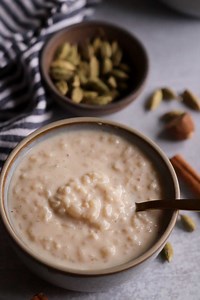 Learn to make a perfect bowl of creamy Guyanese sweet rice, blending aromatic spices and three milks. Comment RECIPE to have the link sent to your inbox. | Jehan Can Cook