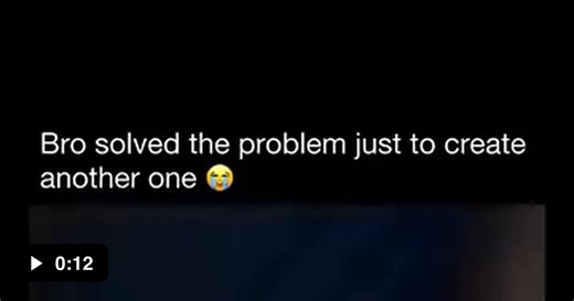 Just trying to fix a simple problem - Video