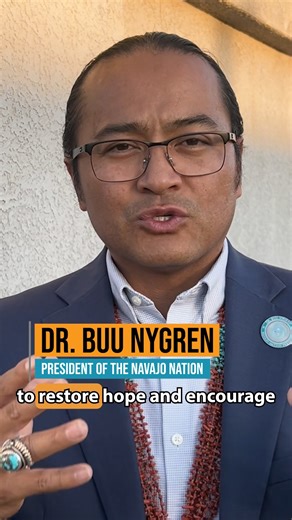 💡 Light Up Navajo brings electricity to Navajo families for the first time. This year, PNM joined with other utilities to help connect at least 150 homes. Hear from President of the Navajo Nation, Dr. Buu Nygren. Learn more at PNM.com/lightupnavajo | PNM