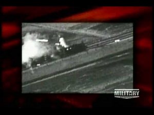 American warplanes strafing enemy trains during World War Two.avi