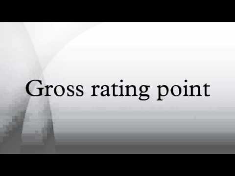 Gross rating point