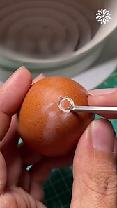 2M views · 10K reactions | Carving on egg shells! 讀Carving on egg shells! 讀 | DIY Panda | Facebook