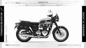 Et si vous preniez quelques minutes pour imaginer la Bonneville T120 idéale ??? Commencer ma simulation : http://bit.ly/T120Configurator | Triumph Motorcycles