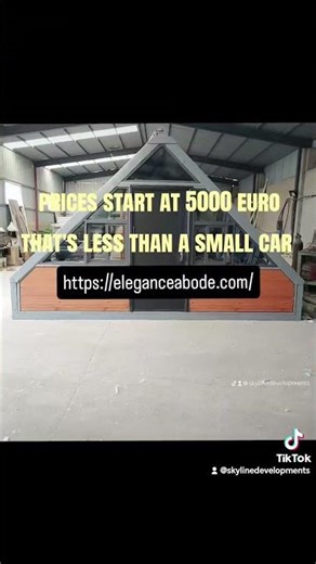 Factory-built modular home using ISO panel construction.Built fast.Built cheap #tinyhouse #tinycabin