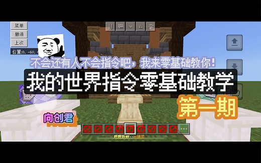 MC指令-零基础教学(1)指令的认识