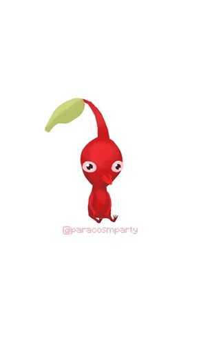 DANCE with red pikmin ❤️🕺 #pikmin #cute #animation #pikmin4 #nintendo #trend #fairy #wholesome #digitalart #fanart #drawing #fyp #artist