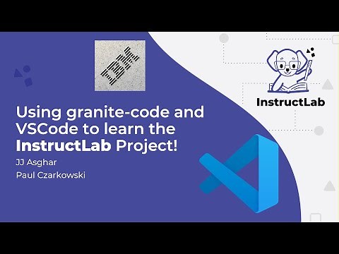 JJ and Paul talk about running the granite-code model locally (2024)