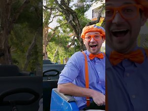 EPIC Rollercoaster Thrill Ride🎢 #shorts #blippi #education - Videos For Kids