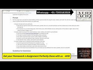How to Analyze the "Superstore" Data Set for MBA 504 (Excel Tutorial & Insights)