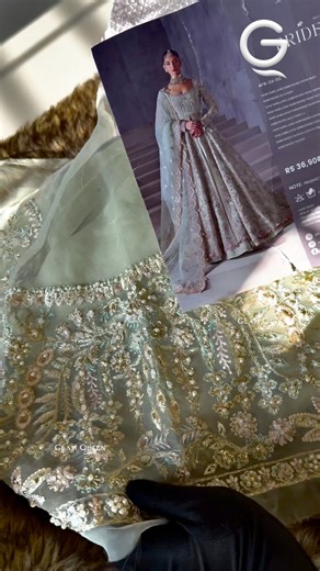 19K views · 195 reactions | Afrozeh the bride edits | Livia Type: Unstitched | Glam Queen | Facebook