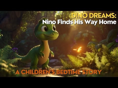 Dino Dreams: Nino Finds His Way Home | A Bedtime Story for Kids with Sleep Meditation & Relaxation