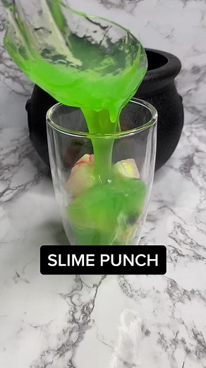 Creating Spooky Slime Punch for Halloween Fun
