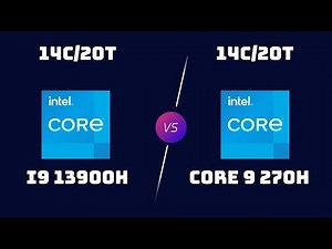 i9-13900H vs Core 9 270H – Flagship vs High-End Laptop CPU Showdown