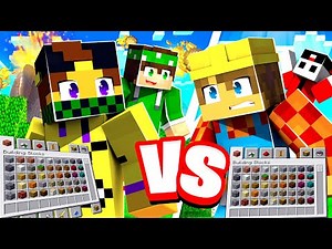 SPEEDRUN in CREATIVA vs 2 CACCIATORI su MINECRAFT