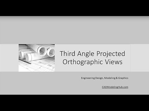 Third Angle Projected Orthographic Views