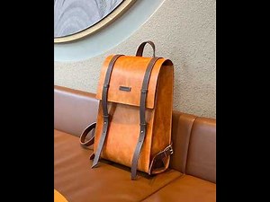 How a Handmade Leather Backpack Is Made — Step-by-Step Leathercraft Process