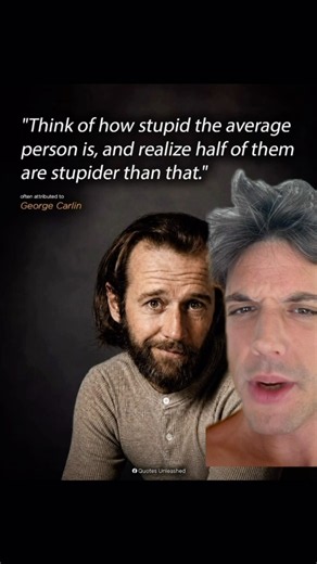 Great George Carlin Quote
