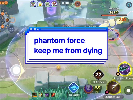 Phantom Force Pokemon Unite Gameplay