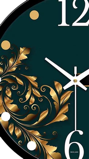 A designer clock that's truly a statement piece..................😊⏱⏱ . . . . . #luxurywallclock #designerwallclock #patternedwallclock #printedwallclock#home #interior #homedecorwallclock #interiordesignwallclock #instagoodwallclock #stylewallclock #fashionwallclock #wallclock #homedecor #interiordesign #instagood #homesweethome #style #instadaily #design #decor #homedecorideas #homeinspiration | VibeCrafts