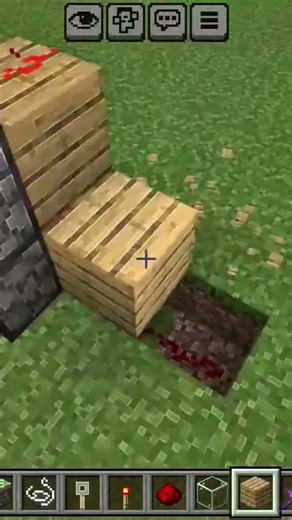 make a mincraft automatically door🚪 #minecraft #viral #viralshorts