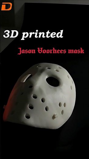 I 3D-printed Jason Voorhees‘ Mask