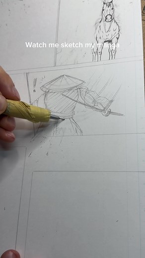 How to Sketch a Manga Panel Like a Pro