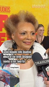 Leslie Uggams tells Deadline which of the three ‘Deadpool’ movies is her favorite #DeadpoolAndWolverine | Deadline Hollywood