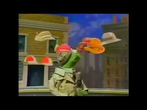 Sesame Street Kermit the Frog news flash The Invisible Man