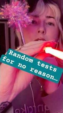 Running Random Tests on You | ASMR #asmr #relax #visualtingle #asmrvideos