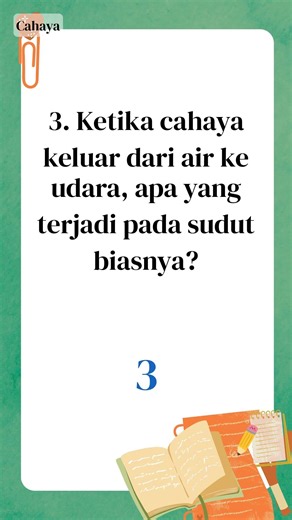 Kuis Sains: Singkat Dikerjakan, Besar Manfaatnya - Kuis Sains dalam 1 Menit (387)