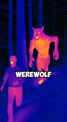 He saw a WEREWOLF chasing a man #viral