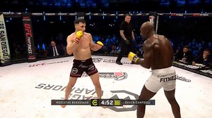 He has done it! Modestas Bukauskas is champion again 🏆 a HUGE 4th round KO gets The Baltic Gladiator the biggest win of his career to close out 2022 👏 #CW148 | Cage Warriors