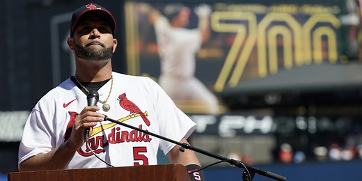 Pujols' final run nets storybook ending to legendary career
