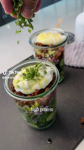 High Protein Mediterranean Cucumber Salad in 15 Minutes