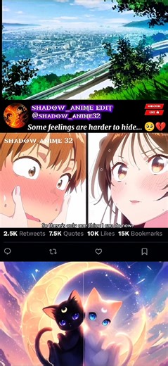 She couldn't hold it back anymore... 🥺💔 #anime #shorts