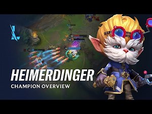 Heimerdinger Champion Overview | Gameplay - League of Legends: Wild Rift