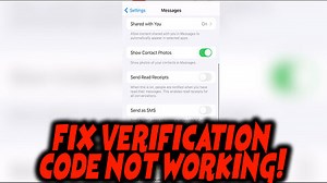 How to Fix Not Receiving Verification Codes