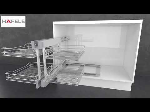 Hafele VS COR Flex Cornet Cabinet- Installation
