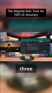 The 'Majority Rule' Trick: How to Force 100% Trustworthy Answers from Any AI Model!