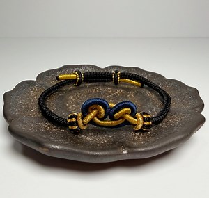 Handwoven Monkey King Knot Bracelet | Wukong Ruyi Staff Rope Bracelet | Black Myth Inspired Amulet - Etsy