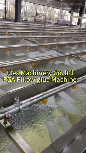 Automatic PLC System PSA hotmeltglue Making Packaging Machine for Label Sticker #psa